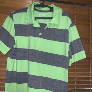 Striped polo YM